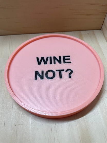 Personalized 3D Printed Coasters and Holder