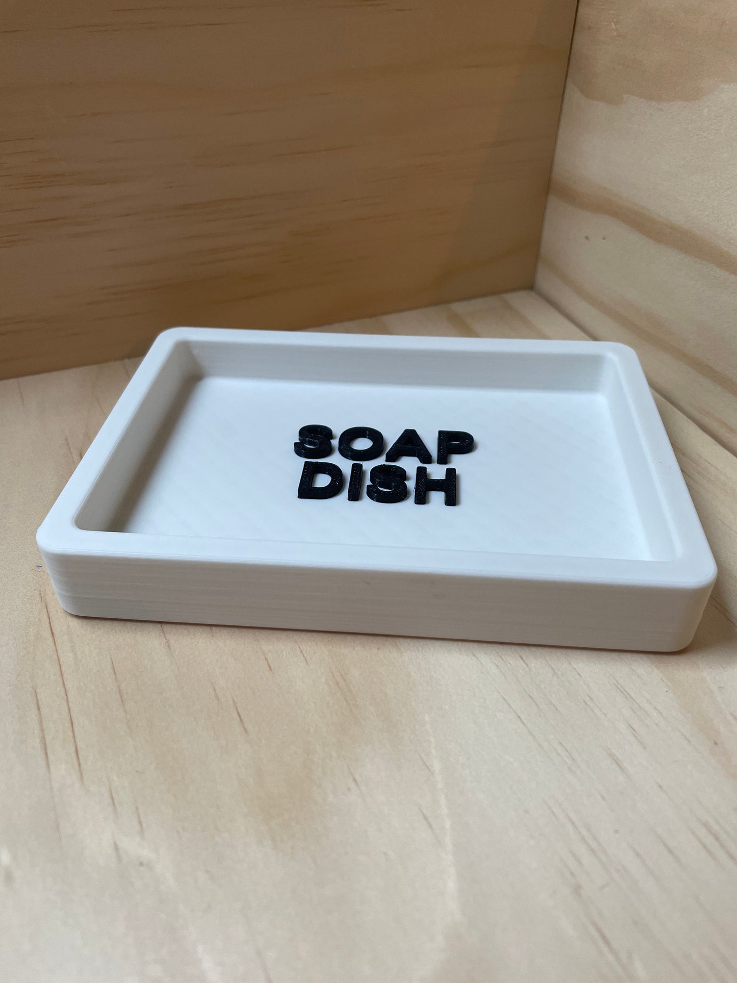 Personalized 3D Printed Soap Dish