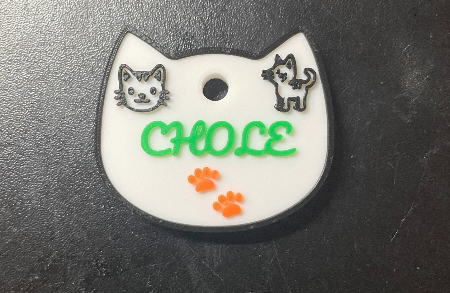 3D Printed Dog/Cat Name Tag