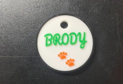 3D Printed Dog/Cat Name Tag